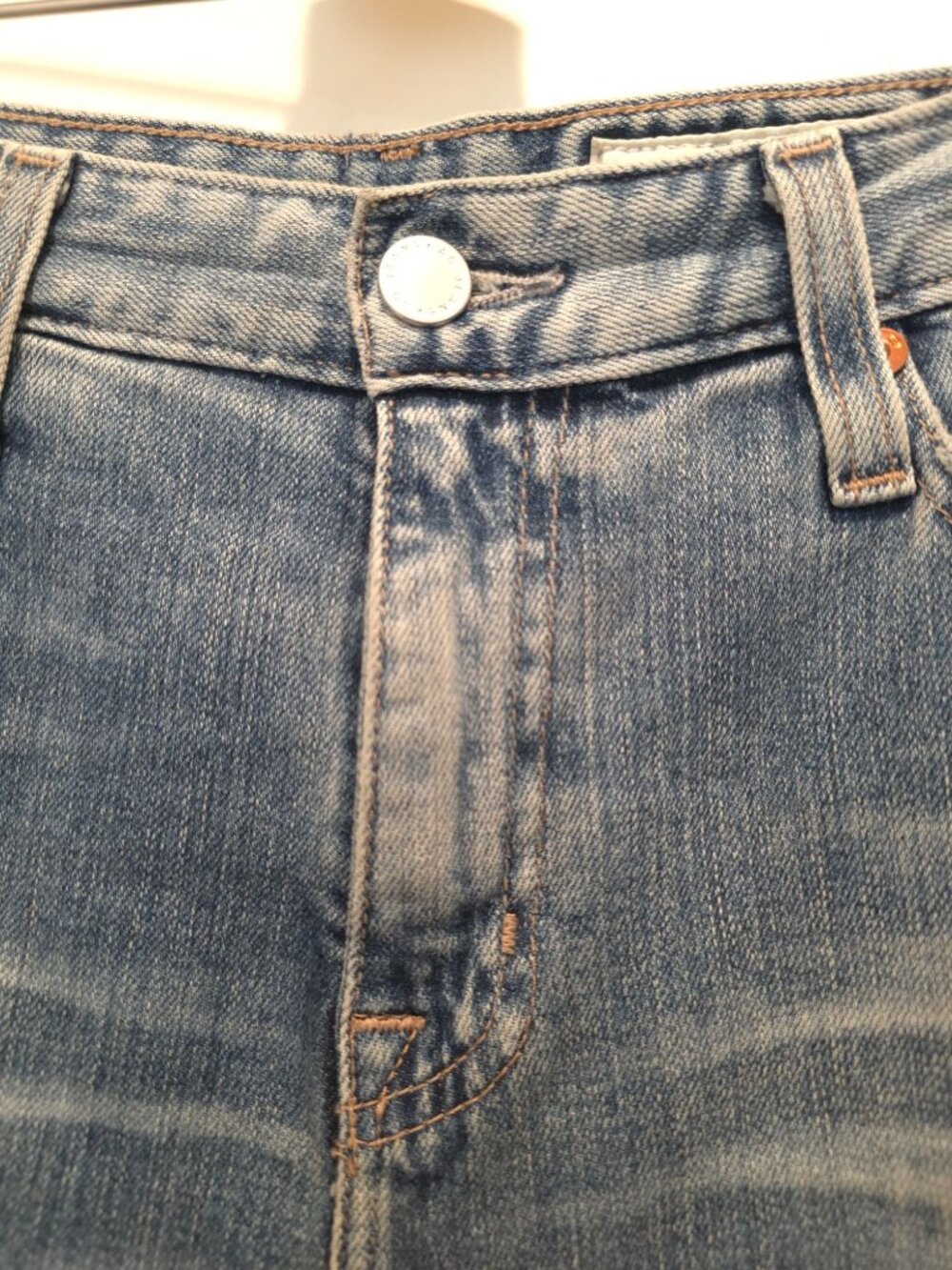AG Adriano Goldschmied Ex-Boyfriend Slouchy Slim Cropped AG-ED Denim Jeans 27 - Picture 3 of 13